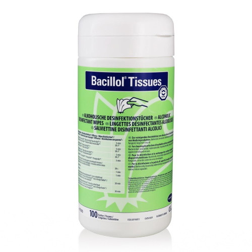 100 Bacillol ® Tissues Desinfektionstücher in Spenderbox