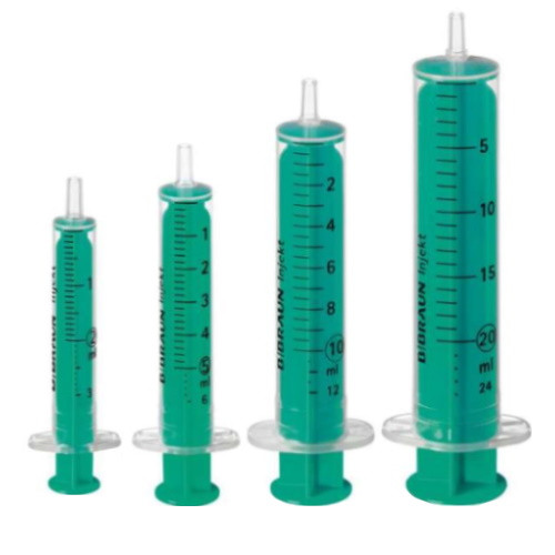 Injekt ® disposable syringes - two-part with Luer attachment - various sizes 10 ml