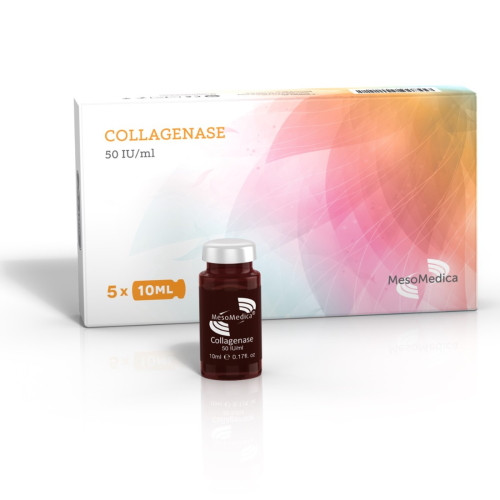 MesoMedica Collagenase 50 IU/ml - 5 x 10 ml