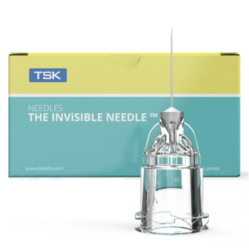 100 x TSK THE INVISIBLE needles - 34 G x 9 mm